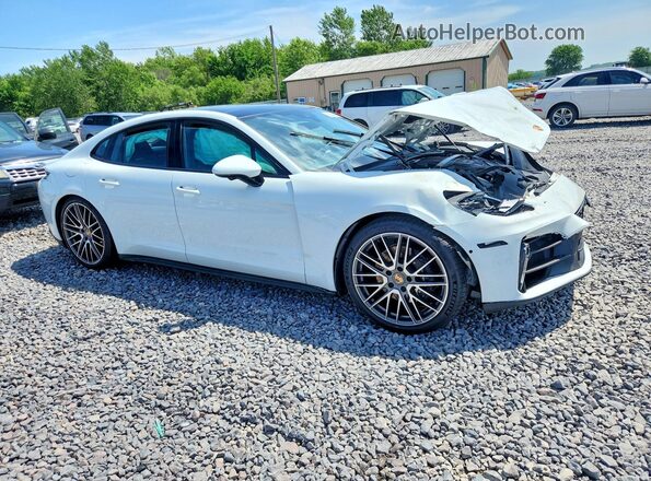 WP0AA2YA8SL011808 2025 PORSCHE PANAMERA Белый Передняя правая четверть