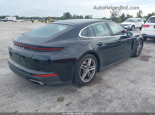WP0AA2YAXSL001054 2025 PORSCHE PANAMERA Black Rear right