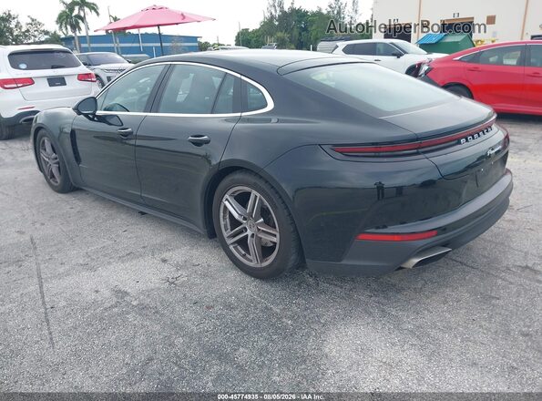 WP0AA2YAXSL001054 2025 PORSCHE PANAMERA Black Rear left