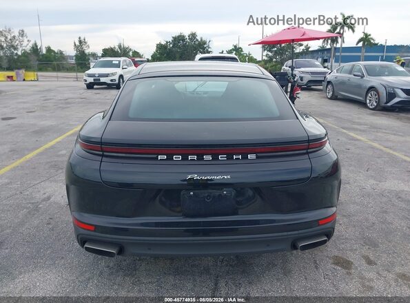 WP0AA2YAXSL001054 2025 PORSCHE PANAMERA Black 