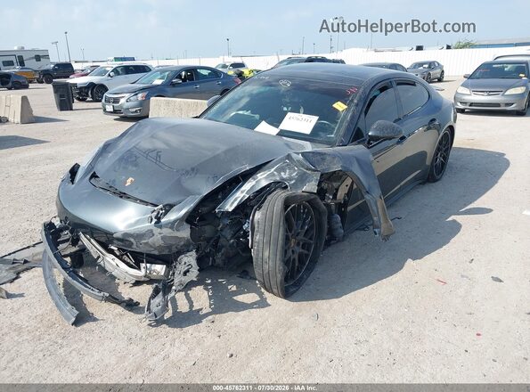 WP0AB2A71HL122298 2017 PORSCHE PANAMERA Black Առջևի ձախ երեք քառորդ տեսարան