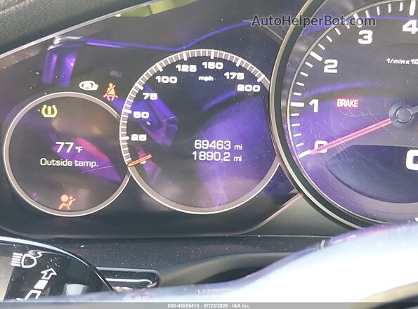 WP0AB2A77JL134607 2018 PORSCHE PANAMERA Gray 