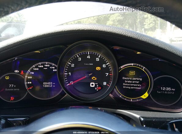 WP0AB2A77JL134607 2018 PORSCHE PANAMERA Gray Հետևի նստատեղերի տեսք