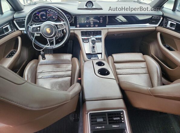WP0AB2A7XJL134889 2018 PORSCHE PANAMERA Gray Dashboard view