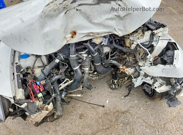WP0AB2A7XJL136528 2018 PORSCHE PANAMERA Белый Вид задней части салона