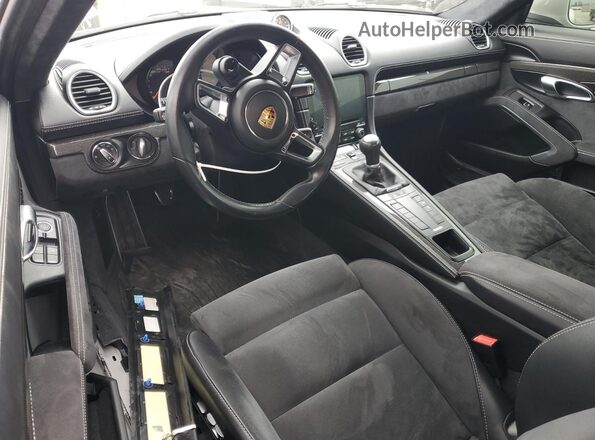 WP0AB2A82KS278159 2019 PORSCHE CAYMAN Gray Vista del salpicadero