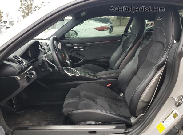 WP0AB2A82KS278159 2019 PORSCHE CAYMAN Gray Vista interior delantera