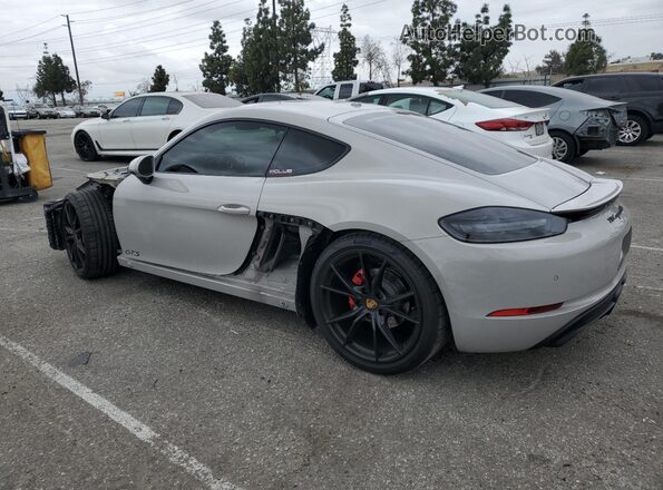 WP0AB2A82KS278159 2019 PORSCHE CAYMAN Gray Trasero izquierdo