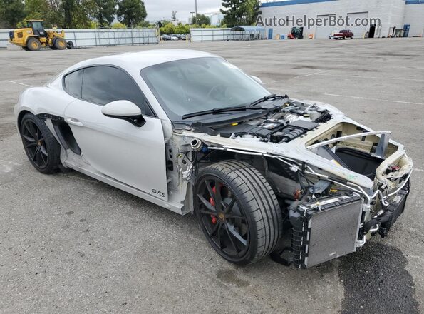 WP0AB2A82KS278159 2019 PORSCHE CAYMAN Gray Delantero derecho