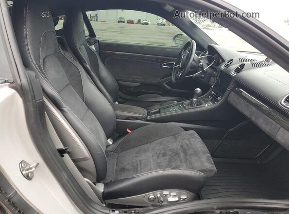 WP0AB2A82KS278159 2019 PORSCHE CAYMAN Gray Vista de los asientos traseros