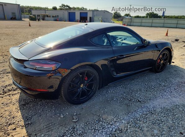 WP0AB2A8XJK278957 2018 PORSCHE CAYMAN Black Rear right
