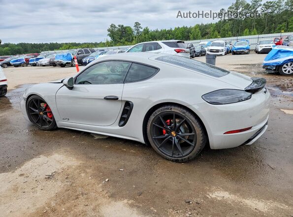 WP0AB2A8XJS278568 2018 PORSCHE CAYMAN Silver Rear left
