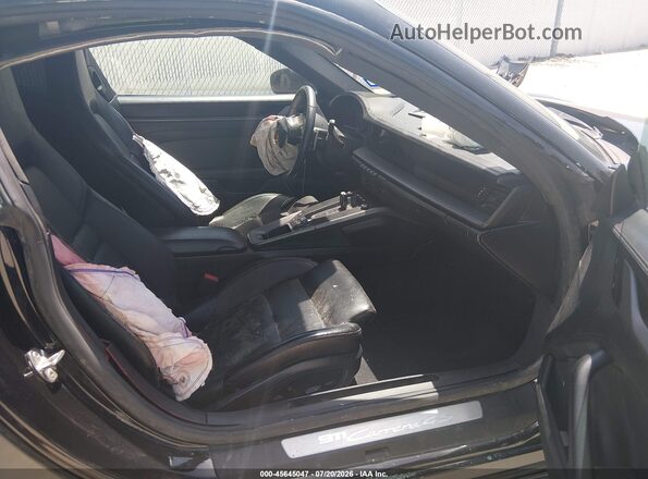 WP0AB2A91LS225947 2020 PORSCHE 911 Black წინა სალონის ხედი