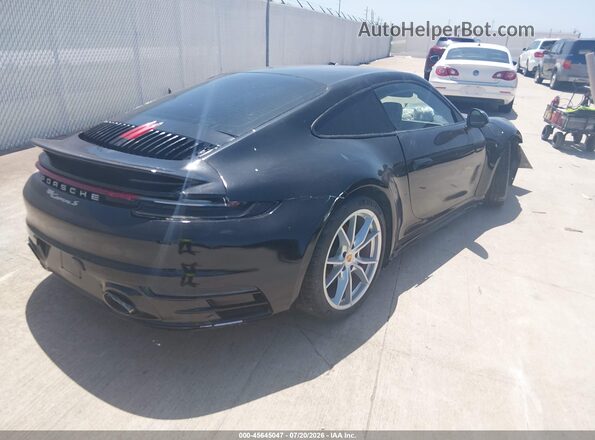 WP0AB2A91LS225947 2020 PORSCHE 911 Black უკანა მარჯვენა