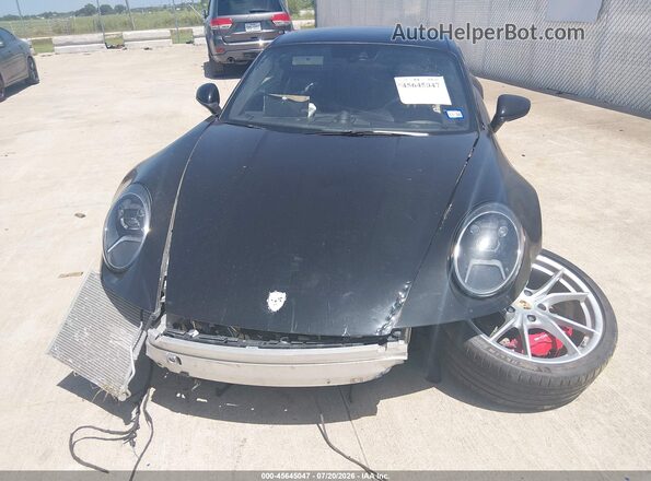 WP0AB2A91LS225947 2020 PORSCHE 911 Black წინა ხედი