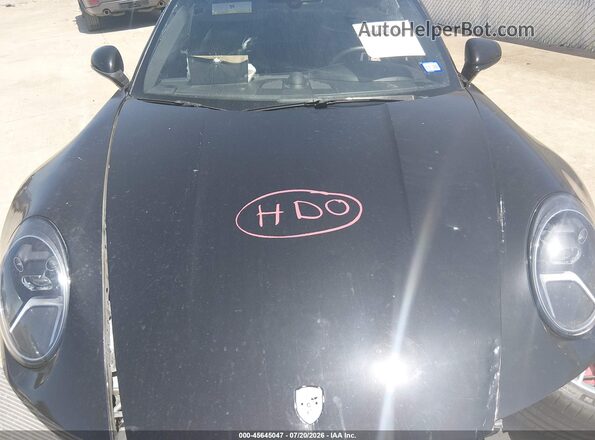 WP0AB2A91LS225947 2020 PORSCHE 911 Black უკანა ხედი