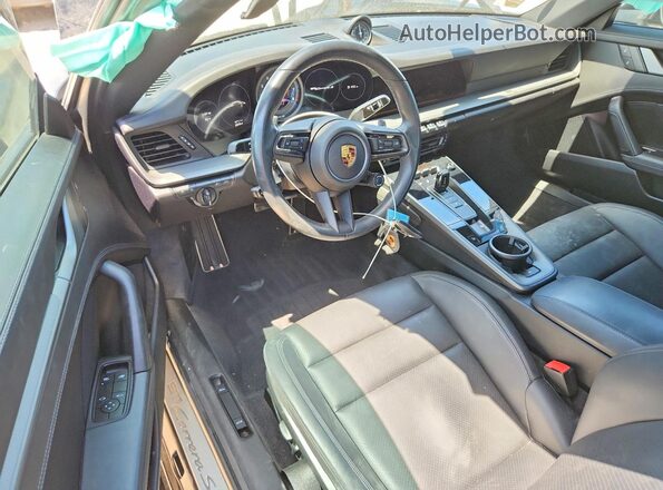 WP0AB2A94NS220776 2022 PORSCHE 911 Black Dashboard view