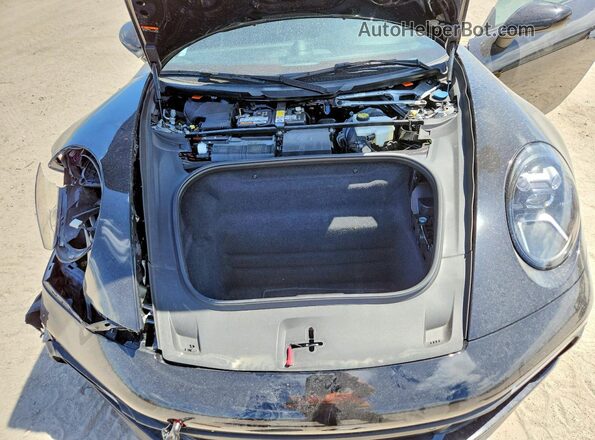 WP0AB2A94NS220776 2022 PORSCHE 911 Black Rear interior view