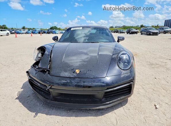 WP0AB2A94NS220776 2022 PORSCHE 911 Black Front view