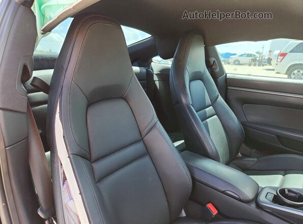 WP0AB2A94NS220776 2022 PORSCHE 911 Black Rear seats view