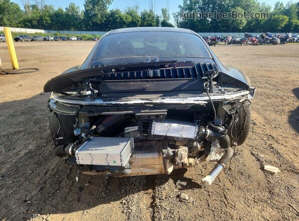 WP0AB2A96NS221315 2022 PORSCHE 911 Black Rear view