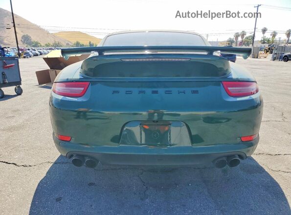 WP0AB2A97GS122232 2016 PORSCHE 911 Green უკანა ხედი