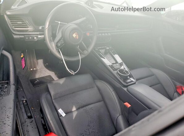 WP0AB2A98TS225444 2026 PORSCHE 911 Black Vista del salpicadero