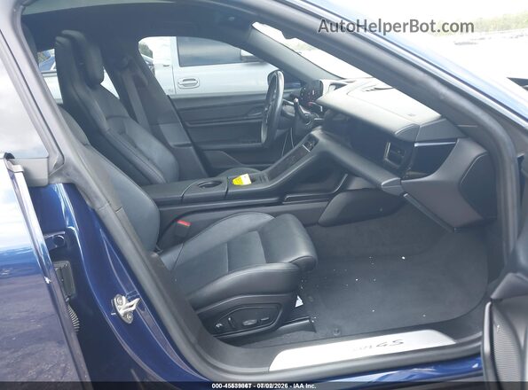 WP0AB2Y11MSA43962 2021 PORSCHE TAYCAN Синий Вид салона спереди