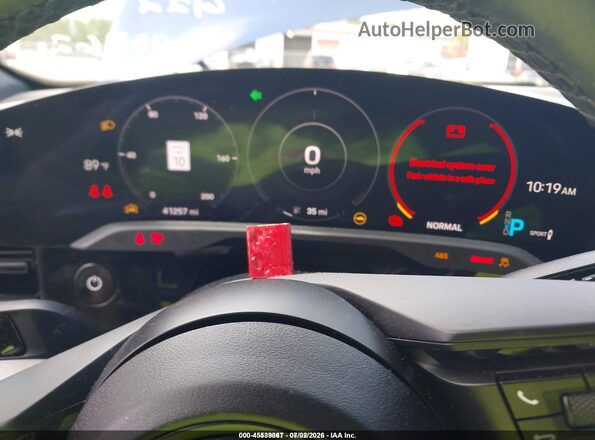 WP0AB2Y11MSA43962 2021 PORSCHE TAYCAN Синий Вид задних сидений