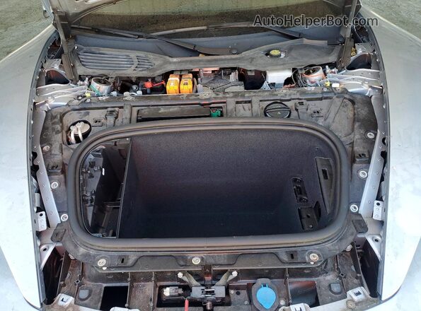 WP0AB2Y14LSA51276 2020 PORSCHE TAYCAN Silver Սալոնի հետևի տեսք