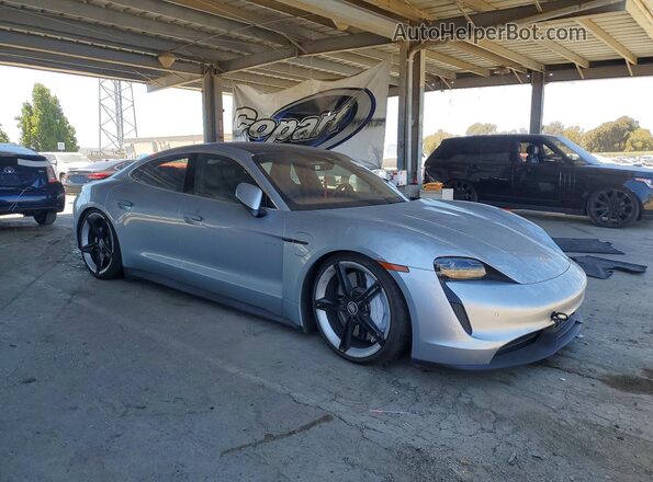 WP0AB2Y14LSA51276 2020 PORSCHE TAYCAN Silver Առջևի աջ