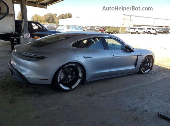 WP0AB2Y14LSA51276 2020 PORSCHE TAYCAN Silver Հետևի աջ
