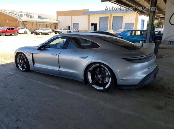 WP0AB2Y14LSA51276 2020 PORSCHE TAYCAN Silver Հետևի ձախ