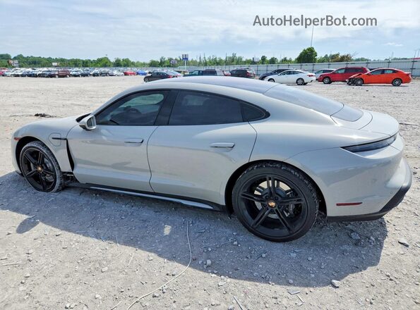 WP0AB2Y19MSA43563 2021 PORSCHE TAYCAN Серый Задняя левая четверть