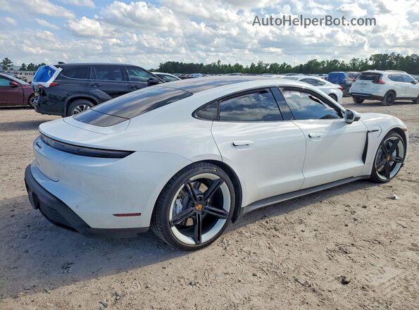 WP0AB2Y19MSA45989 2021 PORSCHE TAYCAN White Հետևի աջ