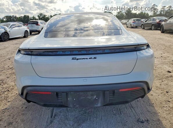WP0AB2Y19MSA45989 2021 PORSCHE TAYCAN White Հետևի տեսք