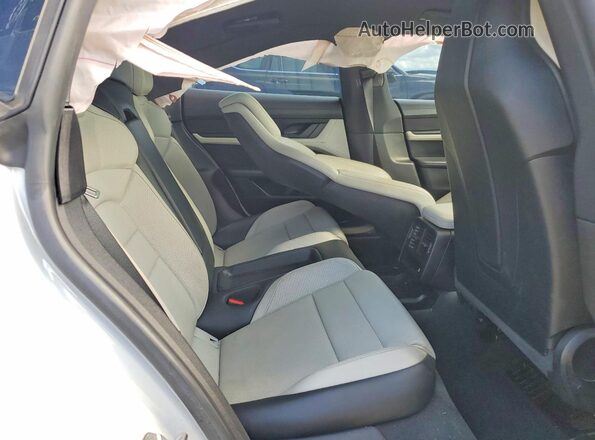 WP0AB2Y19MSA45989 2021 PORSCHE TAYCAN White Հետևի նստատեղերի տեսք