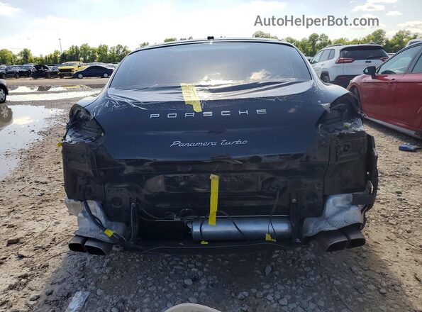 WP0AC2A70GL070111 2016 PORSCHE PANAMERA Black Вид ззаду