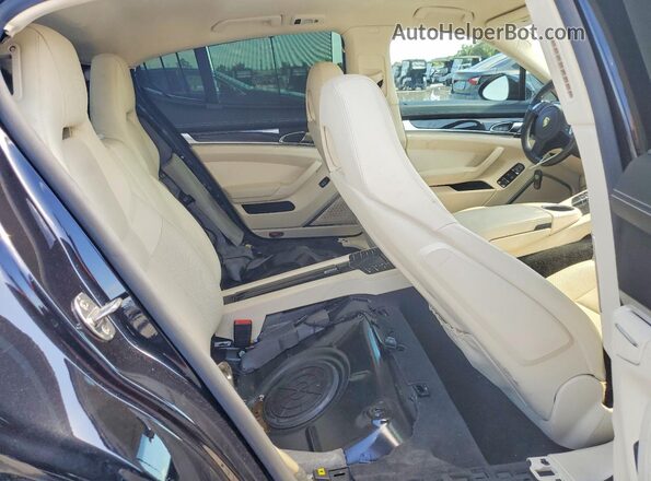 WP0AC2A70GL070111 2016 PORSCHE PANAMERA Black Вид задніх сидінь