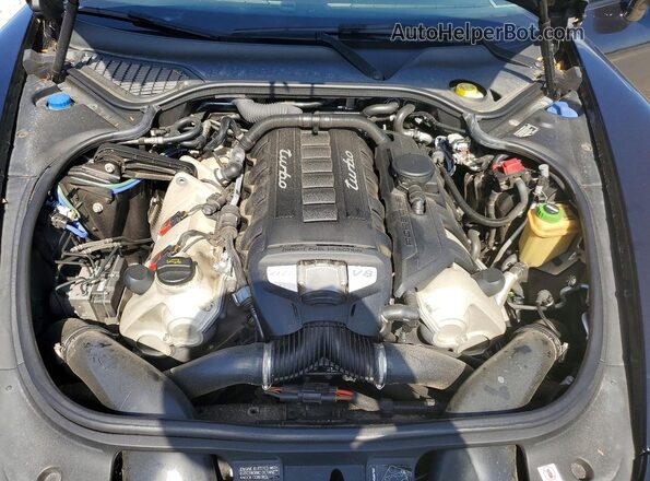 WP0AC2A70GL070111 2016 PORSCHE PANAMERA Black Вид задньої частини салону