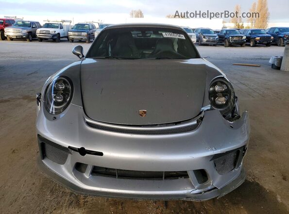 WP0AC2A93JS175918 2018 PORSCHE 911 Silver წინა ხედი