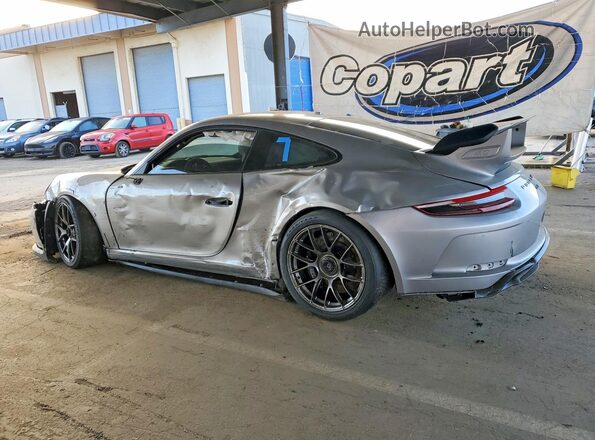 WP0AC2A93JS175918 2018 PORSCHE 911 Silver უკანა მარცხენა