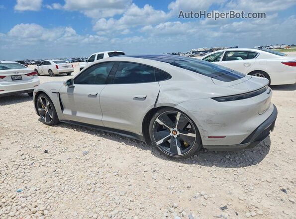 WP0AC2Y16MSA62634 2021 PORSCHE TAYCAN Gray Tył lewy