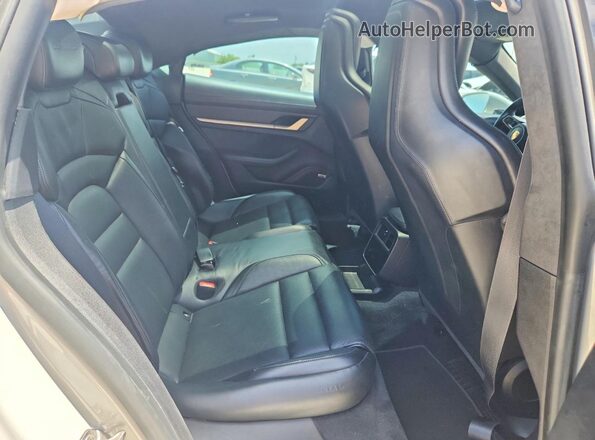 WP0AC2Y16MSA62634 2021 PORSCHE TAYCAN Gray Widok tylnych siedzeń