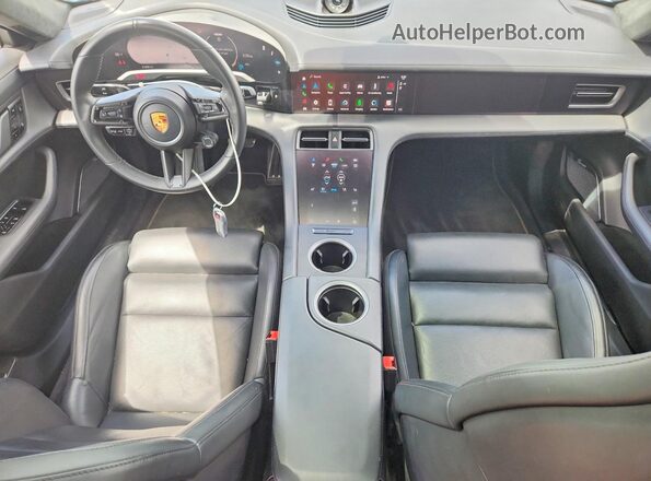 WP0AC2Y18LSA71897 2020 PORSCHE TAYCAN Серебряный Вид панели приборов