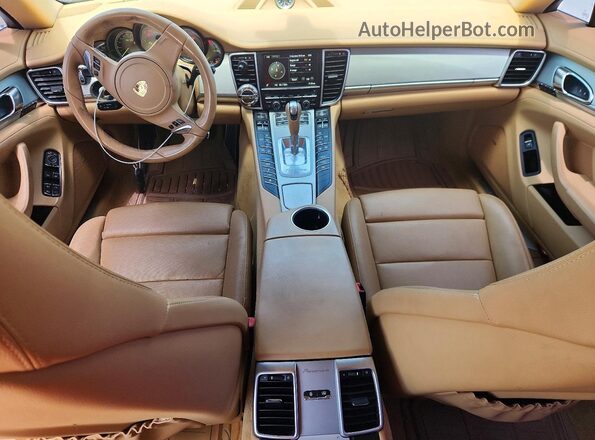 WP0AD2A77GL040522 2016 PORSCHE PANAMERA Black Dashboard view