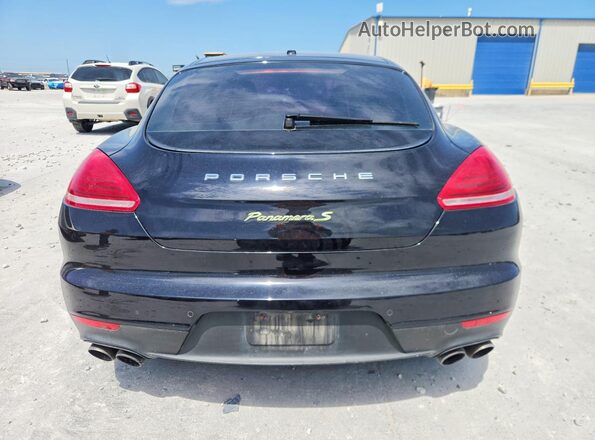 WP0AD2A77GL040522 2016 PORSCHE PANAMERA Black Rear view