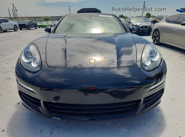 WP0AD2A77GL040522 2016 PORSCHE PANAMERA Black Front view