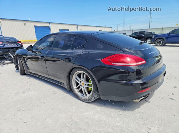 WP0AD2A77GL040522 2016 PORSCHE PANAMERA Black Rear left