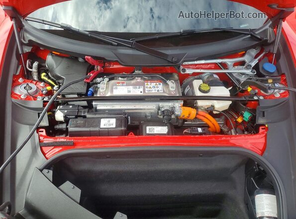 WP0AD2A92TS265190 2026 PORSCHE 911 Red Вид задньої частини салону